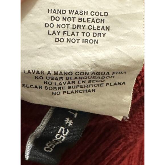 Buffalo men jeans red winter sweater size XL - Picture 5 of 11